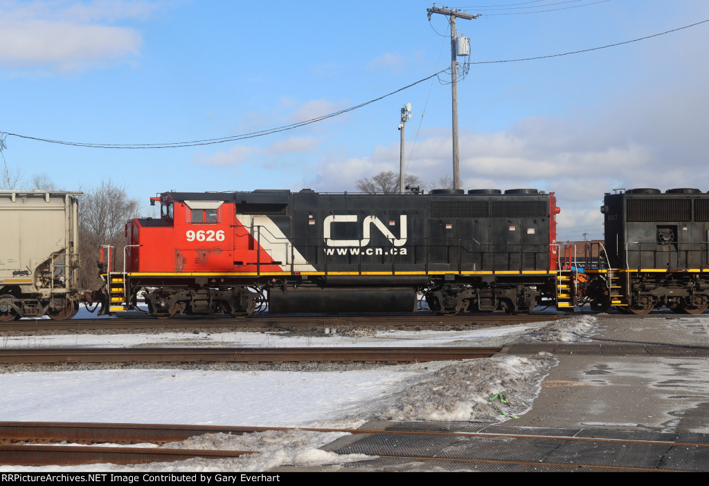 CN GP40-2LW #9626